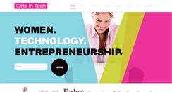 Desktop Screenshot of girlsintech.org